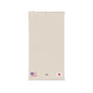 Japanese American Embroidered Waffle Cotton Throw, Lightweight Cozy Blanket | Japan USA Neutral Home Accent - Proud & Loyal