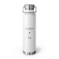 Japanese Heritage Insulated Water Bottle, Copper Lined, Custom Thermos, Japan Flag Metal Travel Flask, Personalized Name, Nippon, Nihon - Proud & Loyal