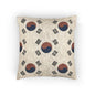 Korean Taegeuk Flag Pattern Woven Pillow | Taeguk Flags Toss Pillow - Proud & Loyal