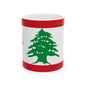 Lebanese Cedar Flag Mug | Lebanon Tree Ceramic Mug - Proud & Loyal