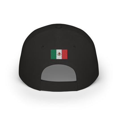 Mexico Embroidered Cap, Mexican Flag Hat, Patriotic Baseball Cap, Mexican Pride Cotton Hat, Unisex Gift, Low Profile Cotton Cap - Proud & Loyal