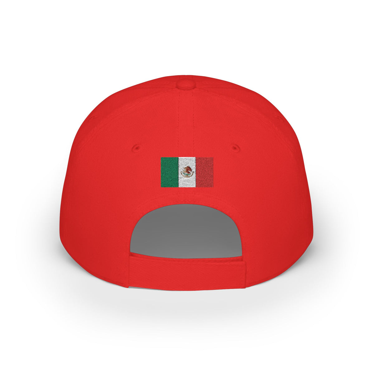 Mexico Embroidered Cap, Mexican Flag Hat, Patriotic Baseball Cap, Mexican Pride Cotton Hat, Unisex Gift, Low Profile Cotton Cap - Proud & Loyal