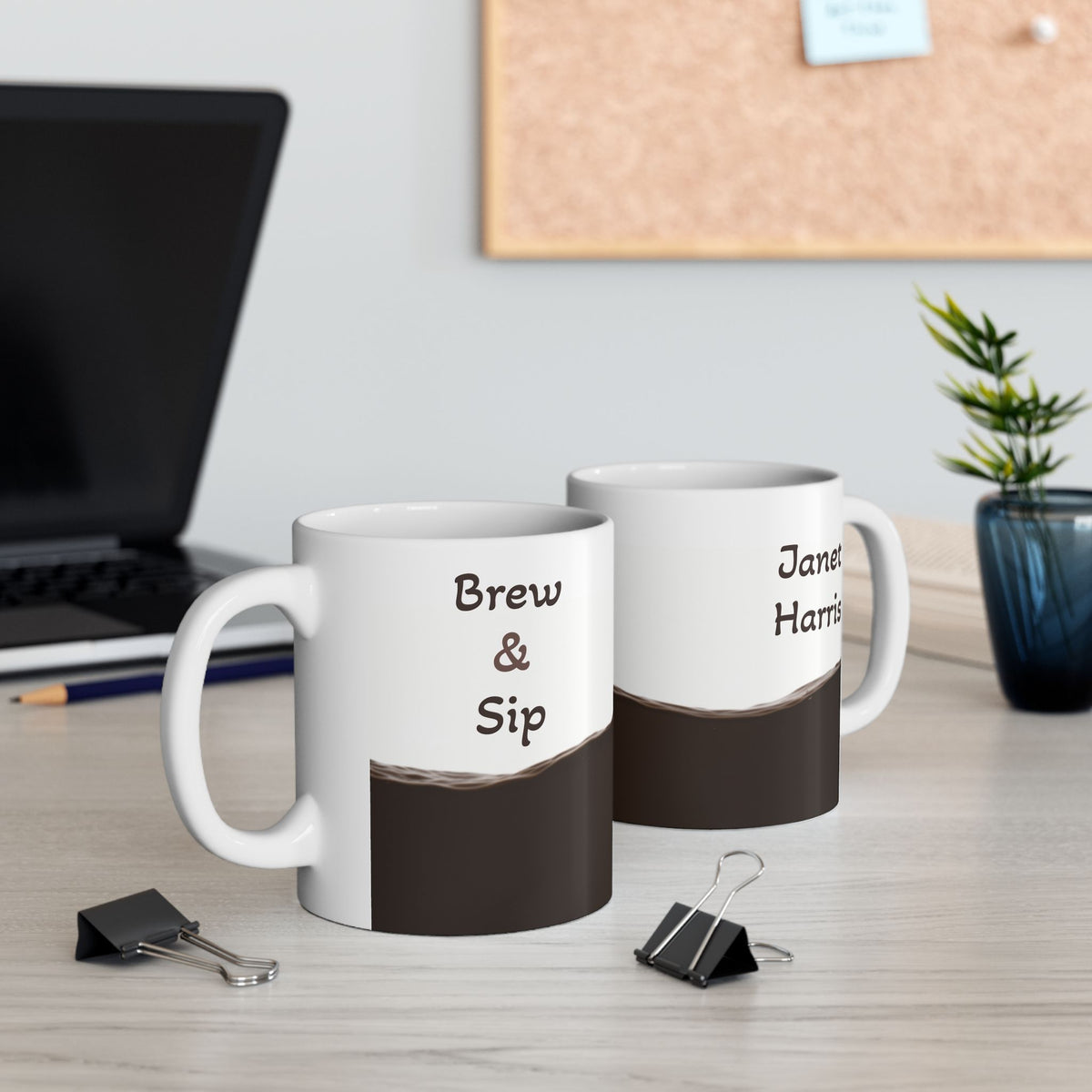 Modern Coffee Mug with Unique Design