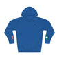 Naija Nigerian British Flag Fleece Hoodie | Nigeria UK Dual Heritage Gift | Personalized Initials | Embroidered Sleeve Flag | United Kingdom - Proud & Loyal