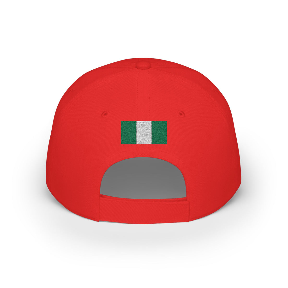 Nigeria Embroidered Cap, Nigerian Flag Hat, Patriotic Baseball Cap, Nigerian Pride Cotton Hat, Unisex Gift, Low Profile Cotton Cap - Proud & Loyal