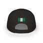 Nigeria Embroidered Cap, Nigerian Flag Hat, Patriotic Baseball Cap, Nigerian Pride Cotton Hat, Unisex Gift, Low Profile Cotton Cap - Proud & Loyal