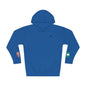 Nigerian American Flag Fleece Hoodie | Nigeria USA Dual Heritage Gift | Personalized Initials | Embroidered Sleeve Flags - Proud & Loyal