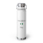 Nigerian Heritage Insulated Water Bottle, Copper Lined, Custom Thermos, Nigeria Flag Metal Travel Flask, Personalized Name - Proud & Loyal