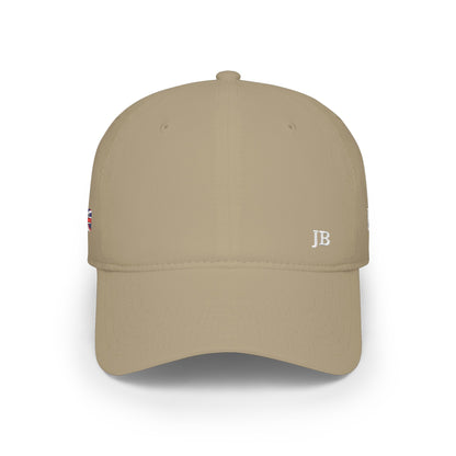 Pakistani British Flag Hat Personalized Initials | Pakistan UK Dual Heritage Embroidered Cap | Low Profile Cotton Baseball Hat - Proud & Loyal