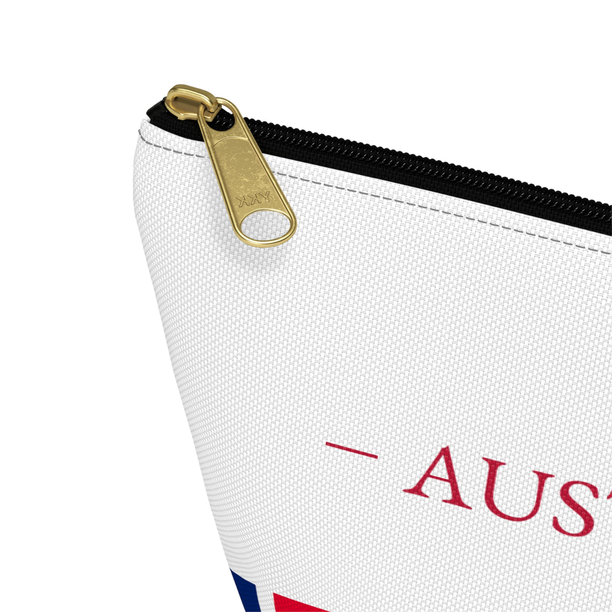 Personalized Australia Flag Accessory Pouch