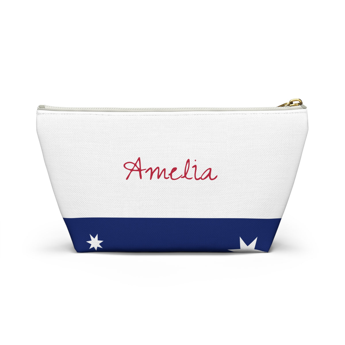 Personalized Australia Flag Accessory Pouch