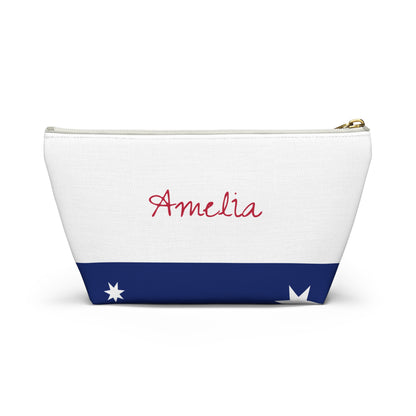 Personalized Australia Flag Accessory Pouch