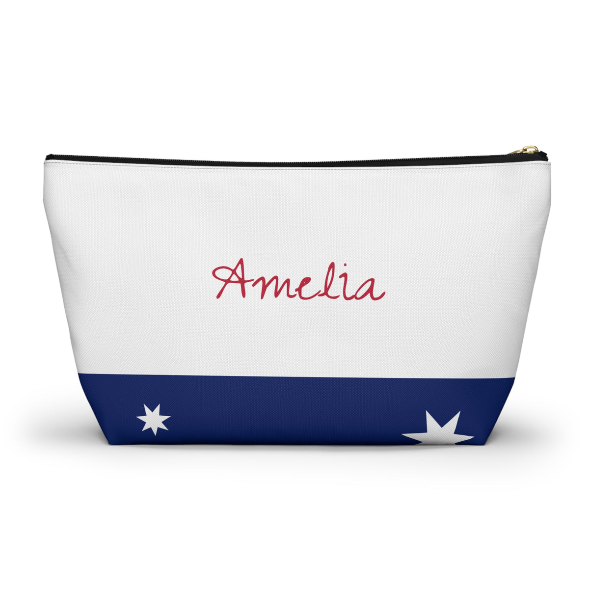 Personalized Australia Flag Accessory Pouch