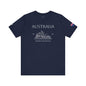 Personalized Australia Opera House Sketch Cotton T-Shirt - Proud & Loyal