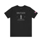 Personalized Britain Big Ben Sketch Cotton T-Shirt