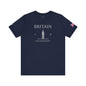 Personalized Britain Big Ben Sketch Cotton T-Shirt