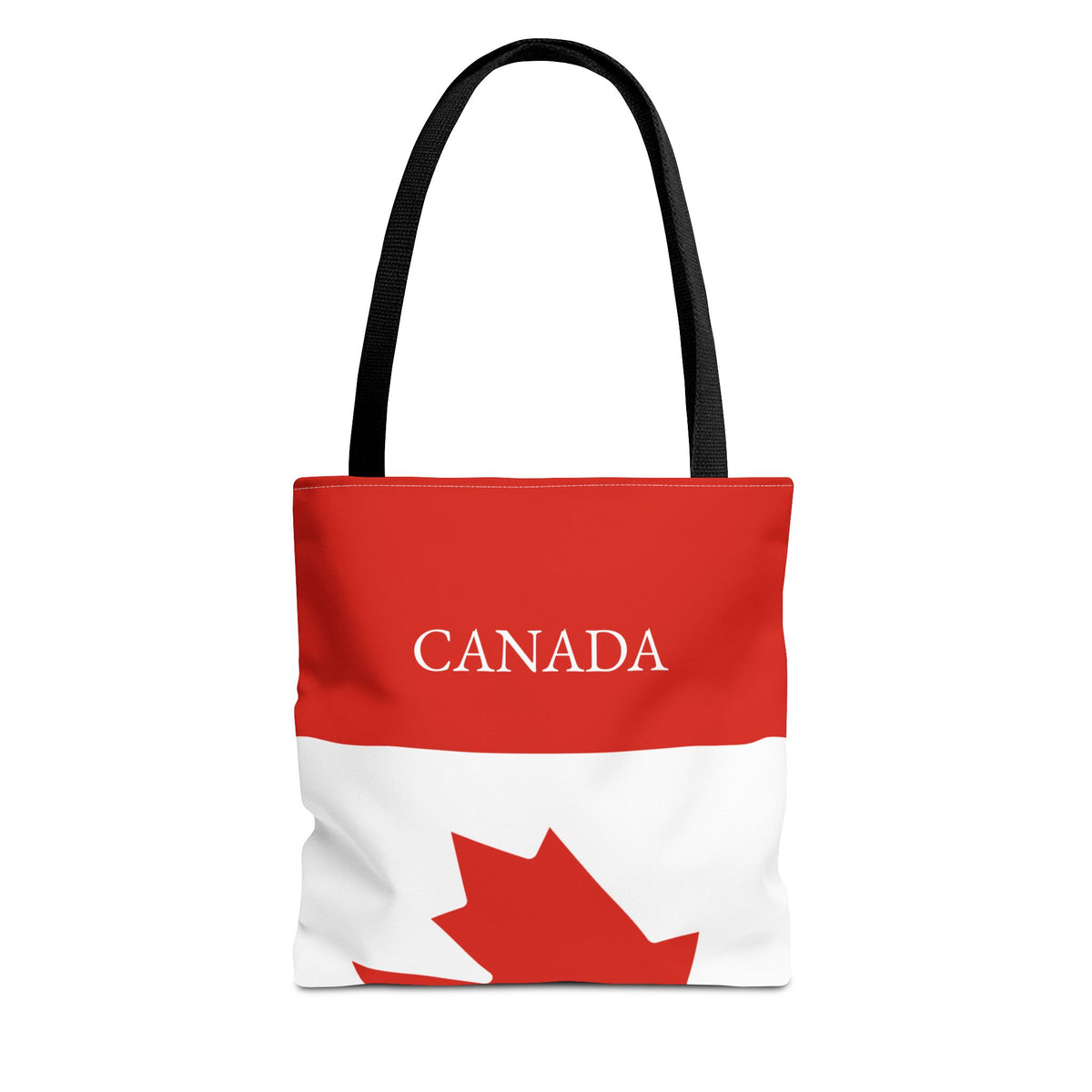 Personalized Canada Flag Tote Bag, Custom Name Canadian Heritage Bag, Canada Travel Beach Tote, Canadian Pride Gift - Proud & Loyal