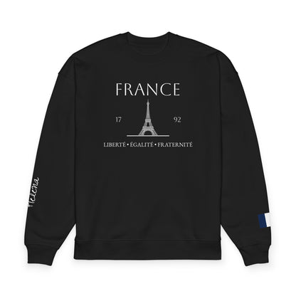 Personalized France Eiffel Tower Sweatshirt | Proud & Loyal - Proud & Loyal