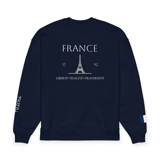 Personalized France Eiffel Tower Sweatshirt | Proud & Loyal - Proud & Loyal