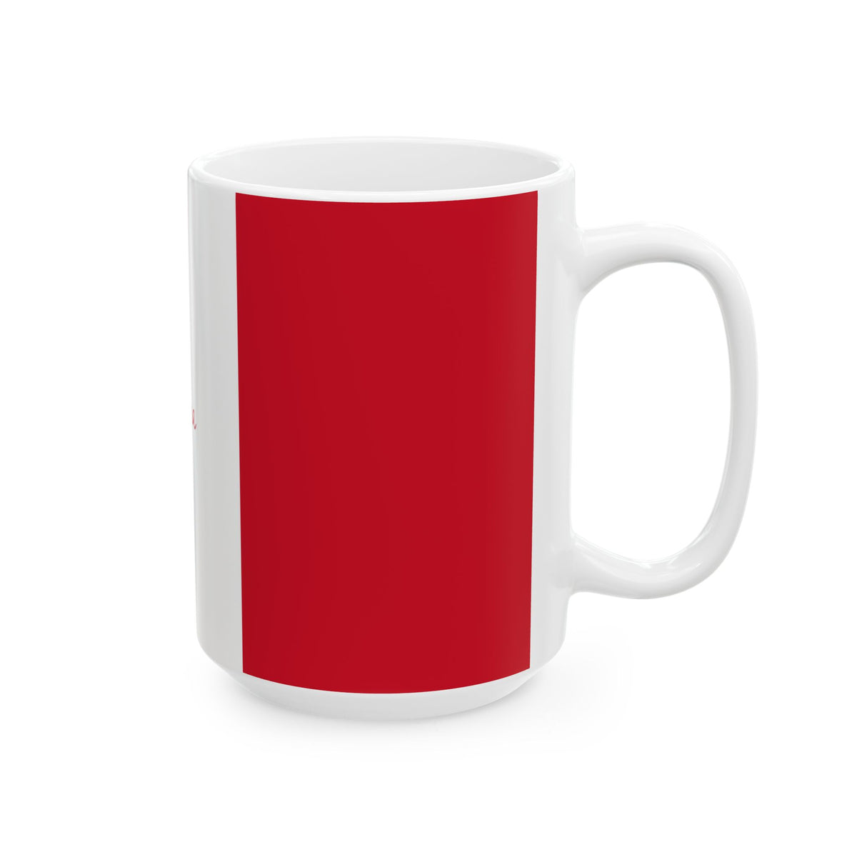 Personalized France Flag Cup | Red White Blue Striped Name Date Mug | Ceramic Mug, New Citizen, Naturalization Gift, Heritage Gift - Proud & Loyal