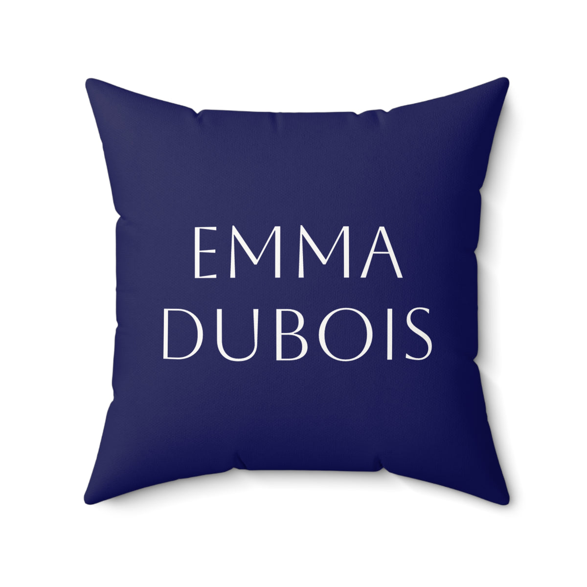 Personalized France Flag Red White Navy Striped Pillow