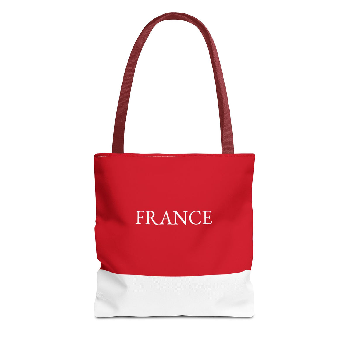 Personalized France Flag Tote Bag, Custom Name French Heritage Bag, France Travel Beach Tote, French Pride Gift - Proud & Loyal