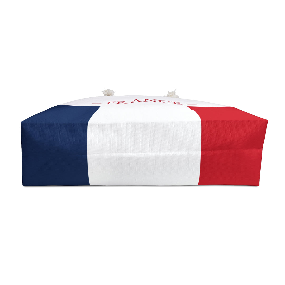 Personalized France Weekender Bag, French Flag Travel Bag, Custom Name Heritage Tote, European Vacation Overnight Bag - Proud & Loyal