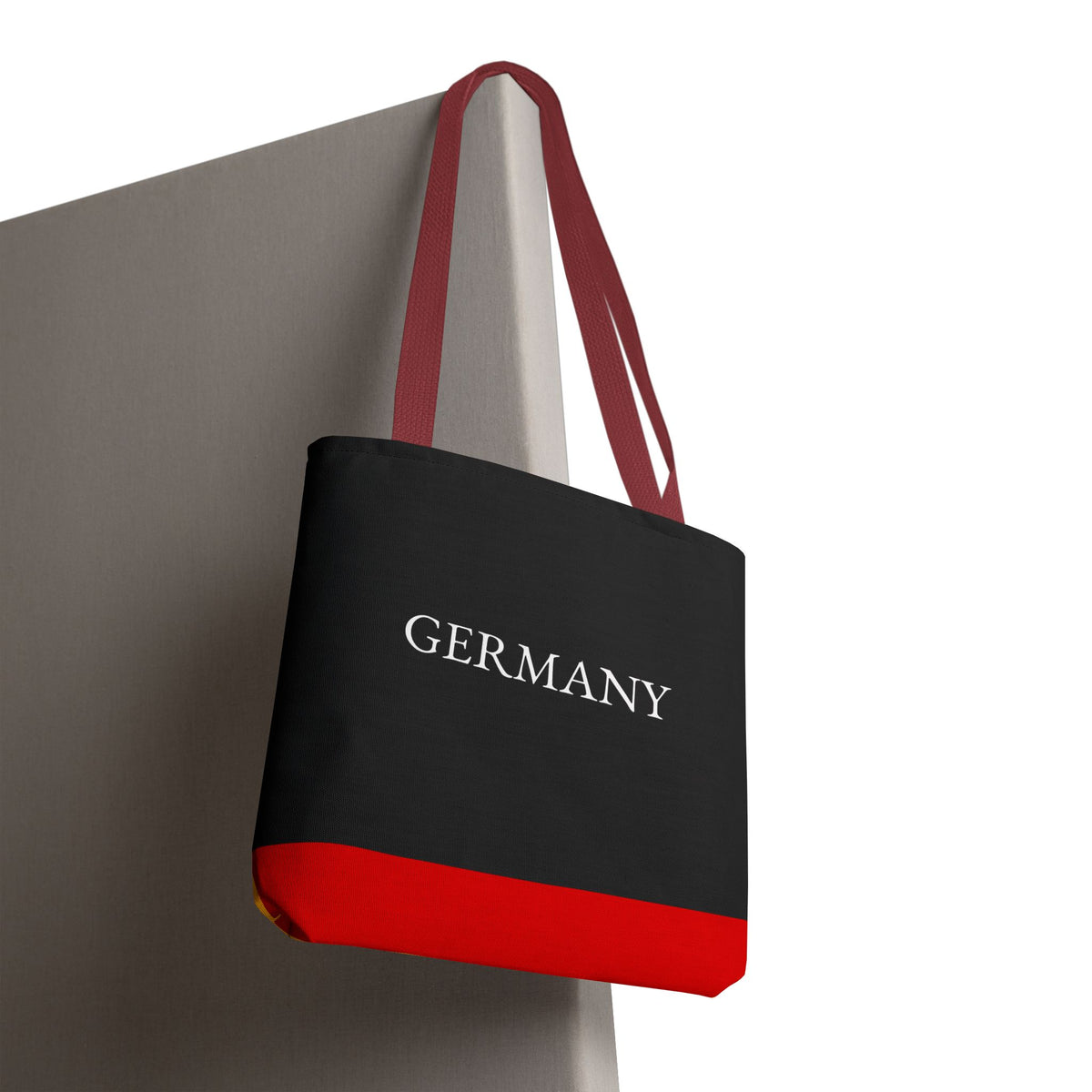 Personalized Germany Flag Tote Bag, Custom Name German Heritage Bag, Germany Travel Beach Tote, German Pride Gift - Proud & Loyal