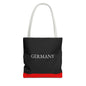Personalized Germany Flag Tote Bag, Custom Name German Heritage Bag, Germany Travel Beach Tote, German Pride Gift - Proud & Loyal