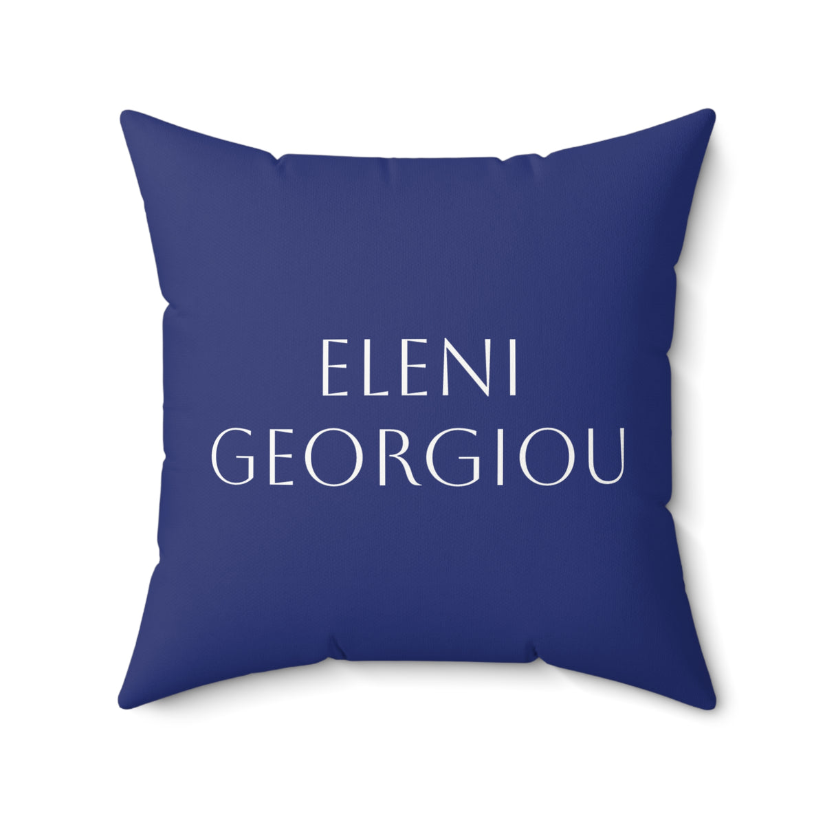 Personalized Greece Flag Pattern Pillow | Greek Flag Blue & White Decorative Throw Pillow, Cross Accent Cushion | European Mediterranean - Proud & Loyal