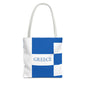 Personalized Greece Flag Tote Bag, Custom Name Greek Heritage Bag, Greece Travel Beach Tote, Greek Pride Gift - Proud & Loyal