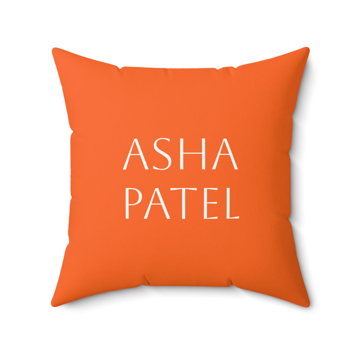 Personalized Indian Flag Stripe Pillow | India Tricolor Orange White Green with Ashoka Chakra - Proud & Loyal