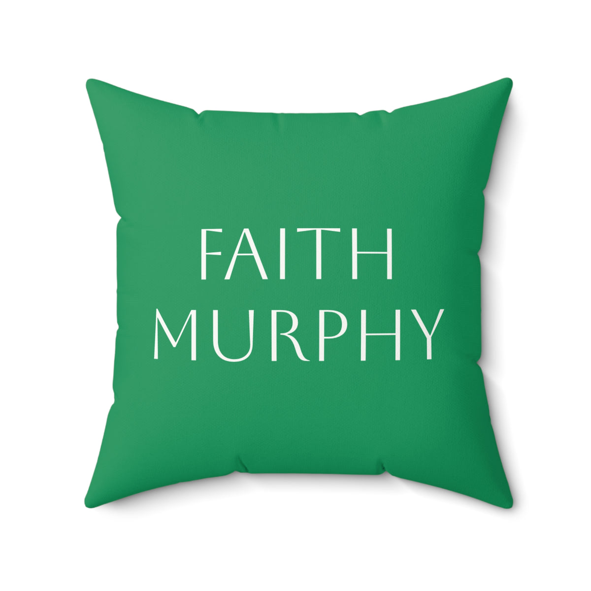 Personalized Ireland Flag Green Orange White Striped Pillow | Irish Flag Square Throw Pillow | European Throw Pillow | St Patrick's Day - Proud & Loyal