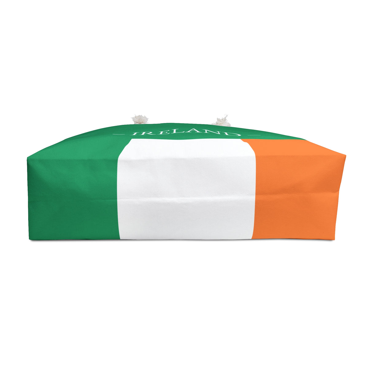 Personalized Ireland Weekender Bag, Irish Flag Travel Bag, Custom Name Heritage Tote, European Vacation Overnight Bag - Proud & Loyal