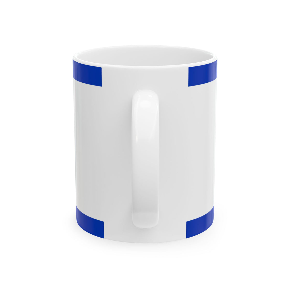 Personalized Israel Flag Star of David Blue Flag Mug | Ceramic Coffee Cup, New Citizen, Naturalization Gift, Heritage Gift - Proud & Loyal