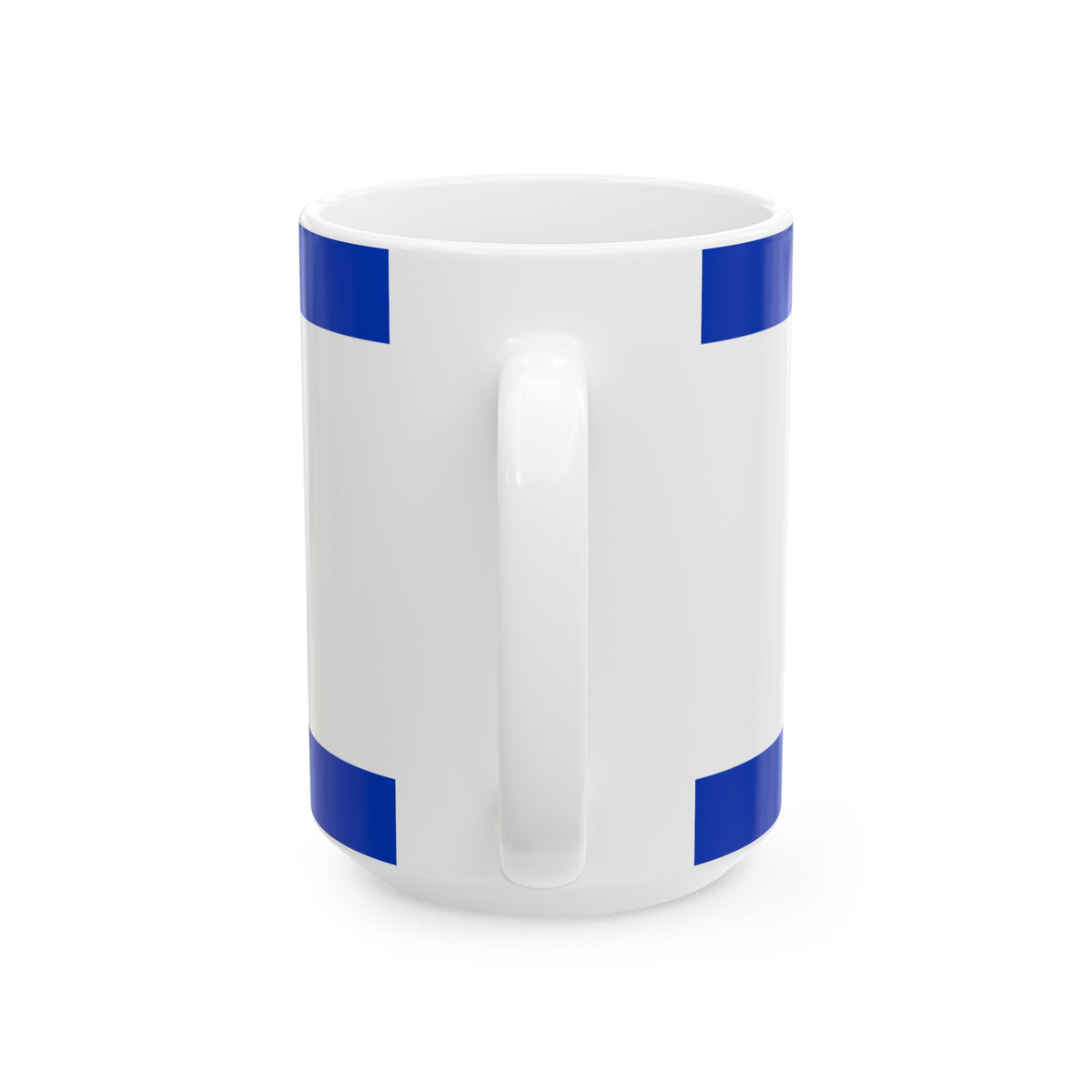 Personalized Israel Flag Star of David Blue Flag Mug | Ceramic Coffee Cup, New Citizen, Naturalization Gift, Heritage Gift - Proud & Loyal