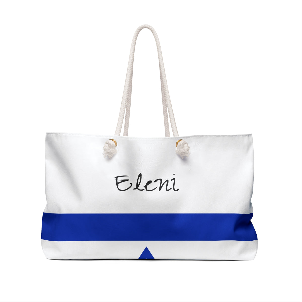 Personalized Israel Weekender Bag, Israeli Flag Travel Bag, Custom Name Heritage Tote, Vacation Overnight Bag - Proud & Loyal