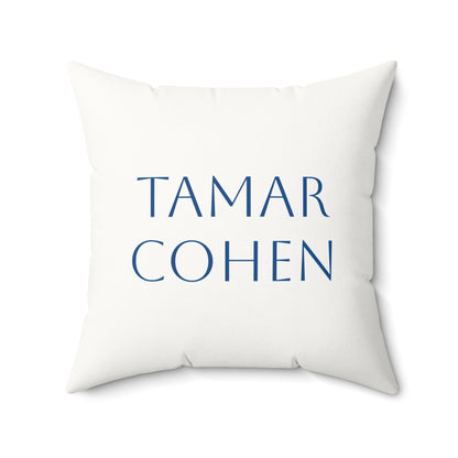 Personalized Israeli Flag Blue Star of David Stripes Pillow | Israel Jewish Square Pillow - Proud & Loyal