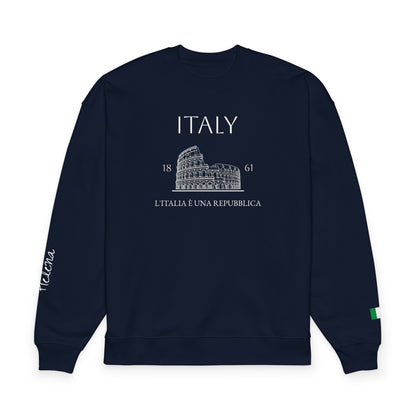 Personalized Italy Colosseum Sweatshirt | Proud & Loyal - Proud & Loyal
