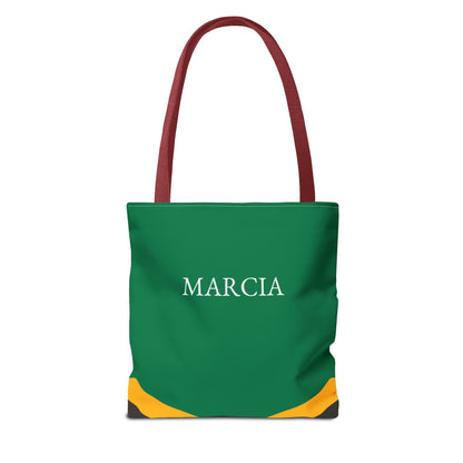Personalized Jamaica Flag Tote Bag, Custom Name Jamaican Heritage Bag, Jamaica Travel Beach Tote, Jamaican Pride Gift - Proud & Loyal