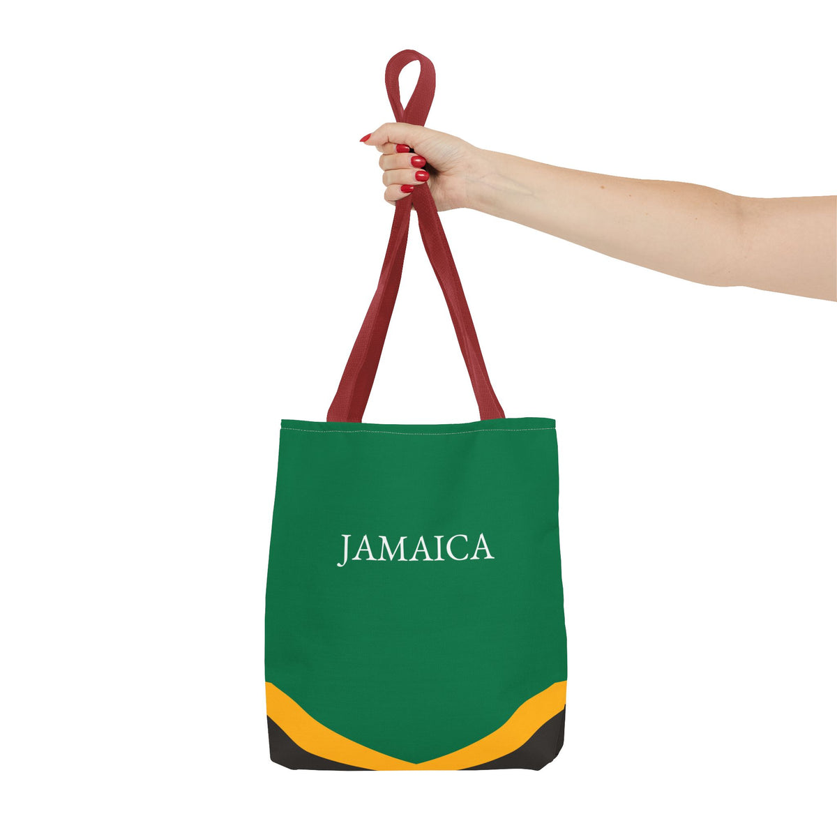 Personalized Jamaica Flag Tote Bag, Custom Name Jamaican Heritage Bag, Jamaica Travel Beach Tote, Jamaican Pride Gift - Proud & Loyal