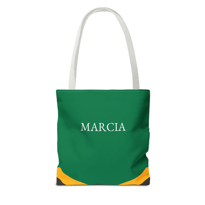 Personalized Jamaica Flag Tote Bag, Custom Name Jamaican Heritage Bag, Jamaica Travel Beach Tote, Jamaican Pride Gift - Proud & Loyal