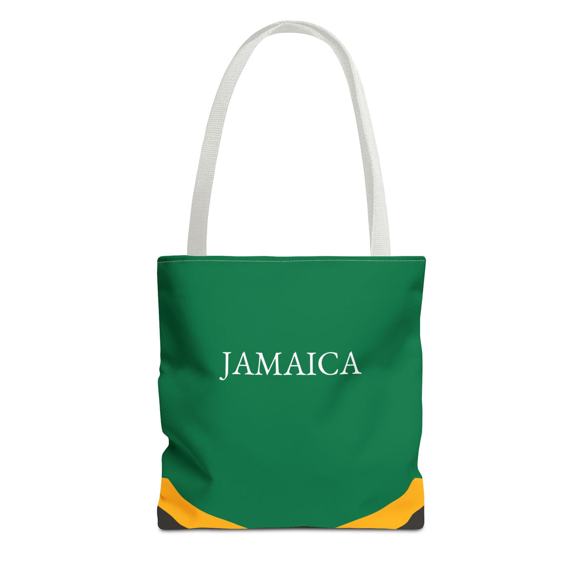 Personalized Jamaica Flag Tote Bag, Custom Name Jamaican Heritage Bag, Jamaica Travel Beach Tote, Jamaican Pride Gift - Proud & Loyal