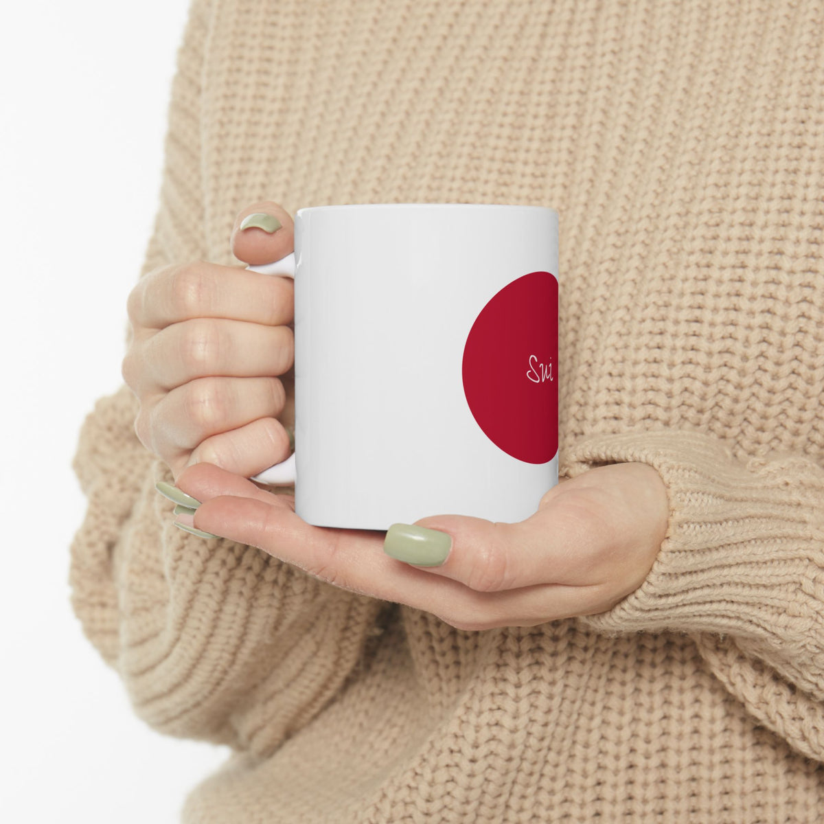 Personalized Japan Flag Coffee Cup | Red Dot Minimalist Mug | Ceramic Mug, New Citizen, Naturalization Gift, Heritage Gift - Proud & Loyal