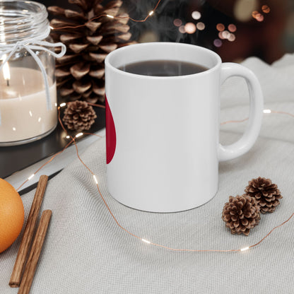 Personalized Japan Flag Coffee Cup | Red Dot Minimalist Mug | Ceramic Mug, New Citizen, Naturalization Gift, Heritage Gift - Proud & Loyal