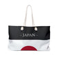 Personalized Japan Weekender Bag, Japanese Flag Travel Bag, Custom Name Heritage Tote, Asian Vacation Overnight Bag, Nippon Nihon - Proud & Loyal