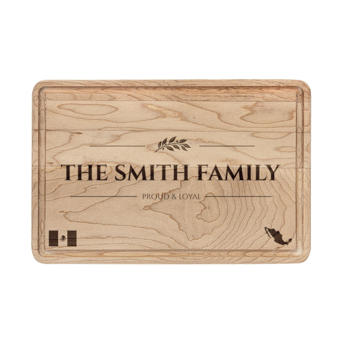 Personalized Mexican Cutting Board – Family Name Gift | Proud & Loyal - Proud & Loyal