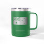 Personalized Name and Initials Monogram Wreath Coffee Mug, Australian Flag Tumbler 15oz - Proud & Loyal