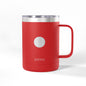 Personalized Name and Initials Monogram Wreath Coffee Mug, Japan Flag Nihon NipponTumbler 15oz - Proud & Loyal