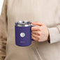 Personalized Name and Initials Monogram Wreath Coffee Mug, Japan Flag Nihon NipponTumbler 15oz - Proud & Loyal